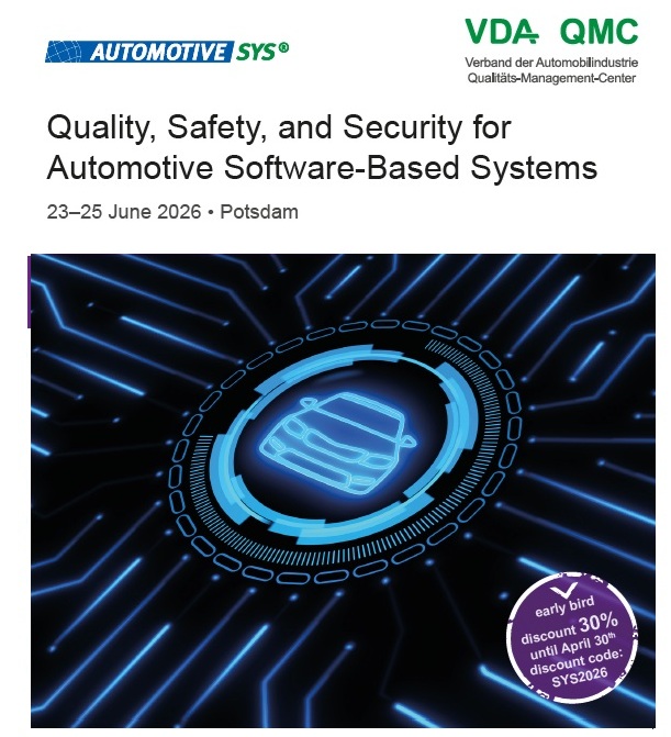 2026 VDA SYS Banner